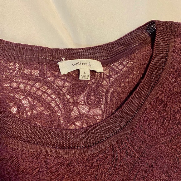 Long sleeve Wilfred crop top - Picture 2 of 3